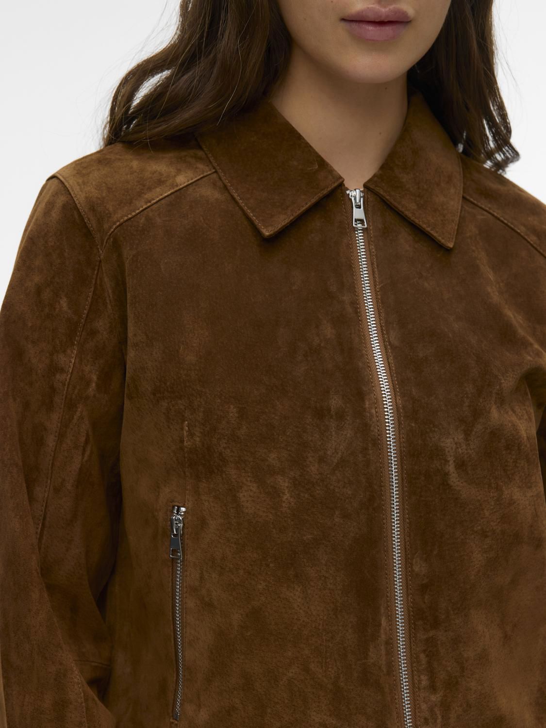 Vmjanicejade Short Suede Jacket Excl