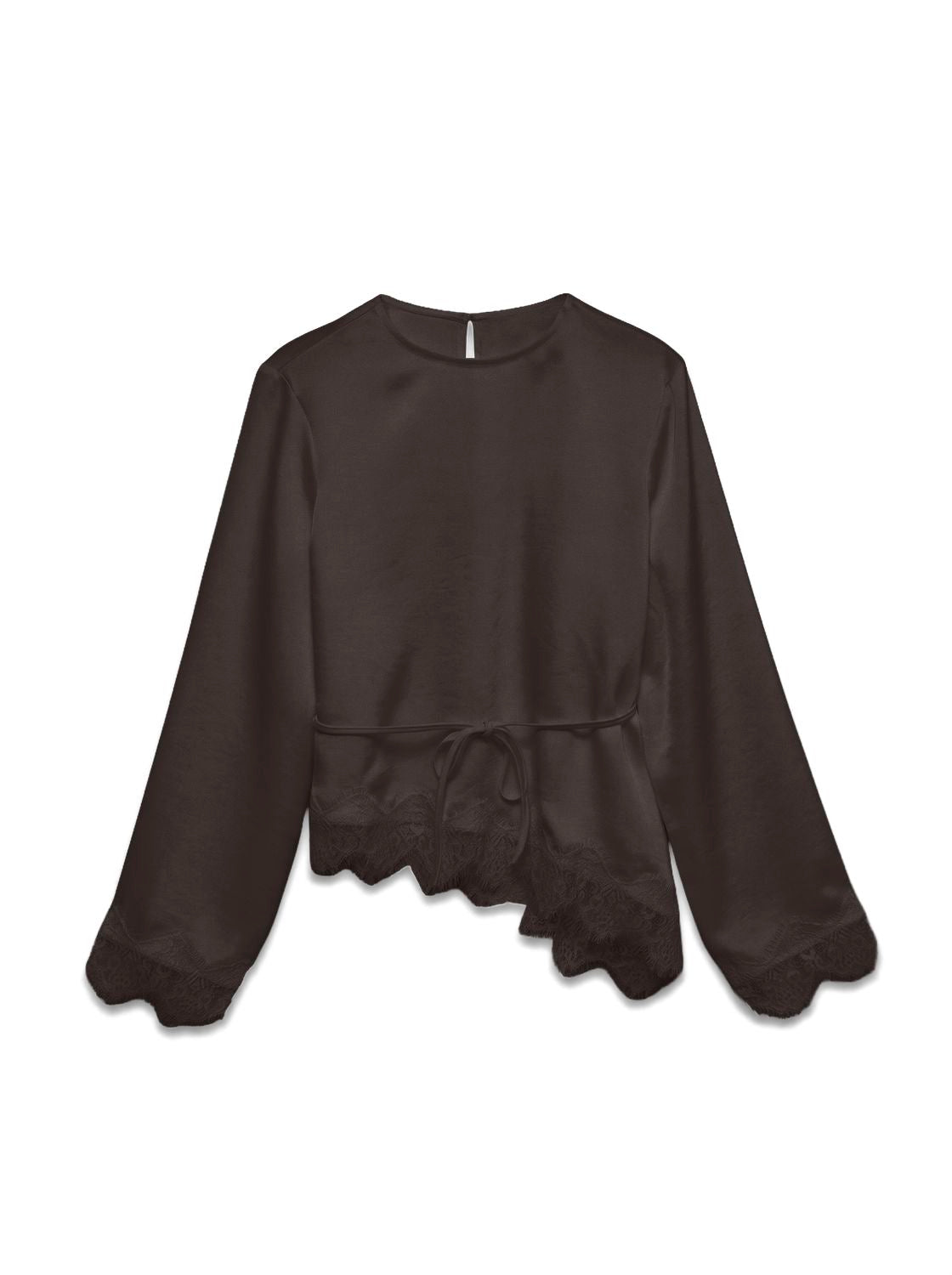Vmmiro Ls Lace Top Wvn