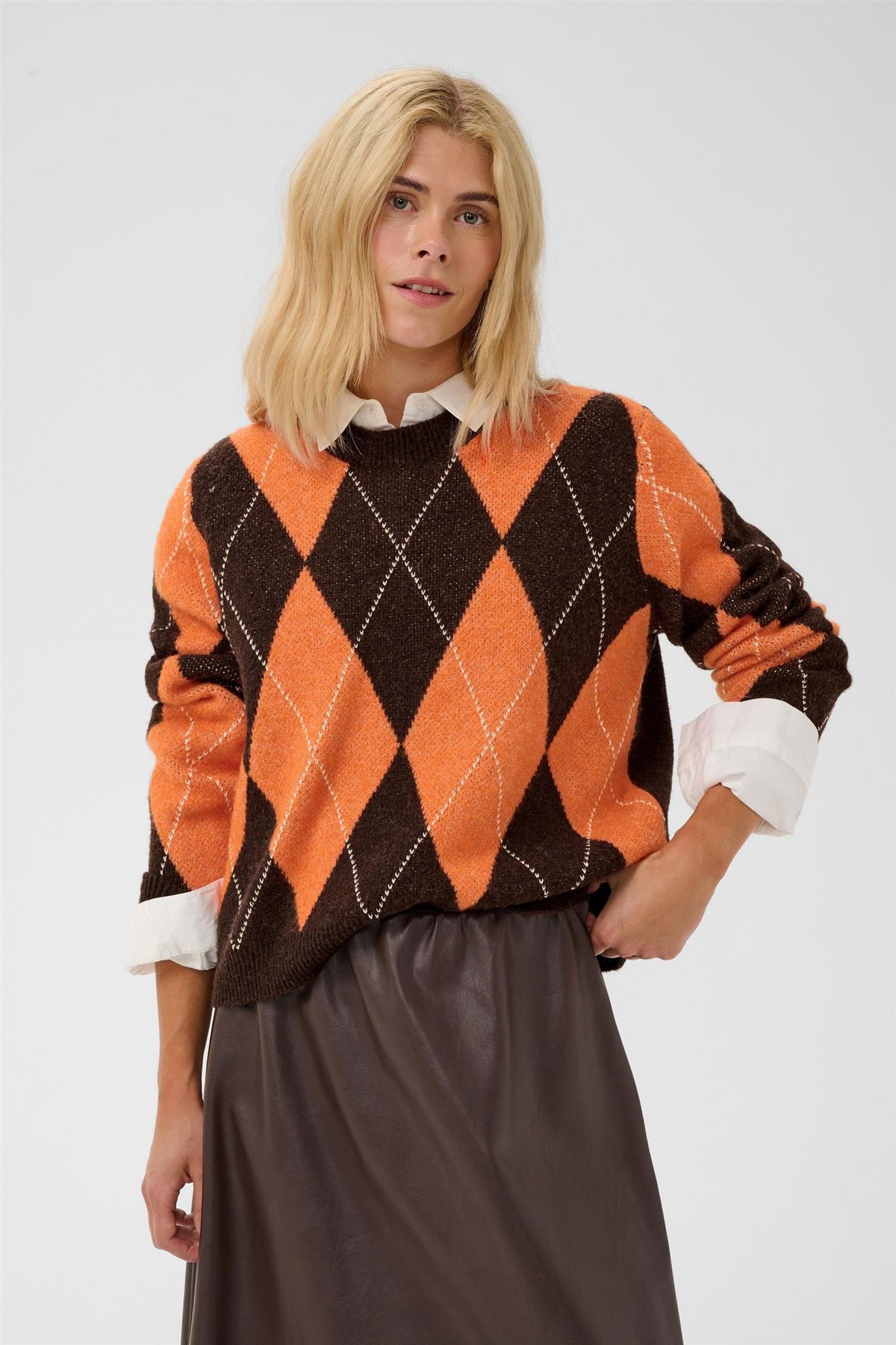 Cuargyle Pullover