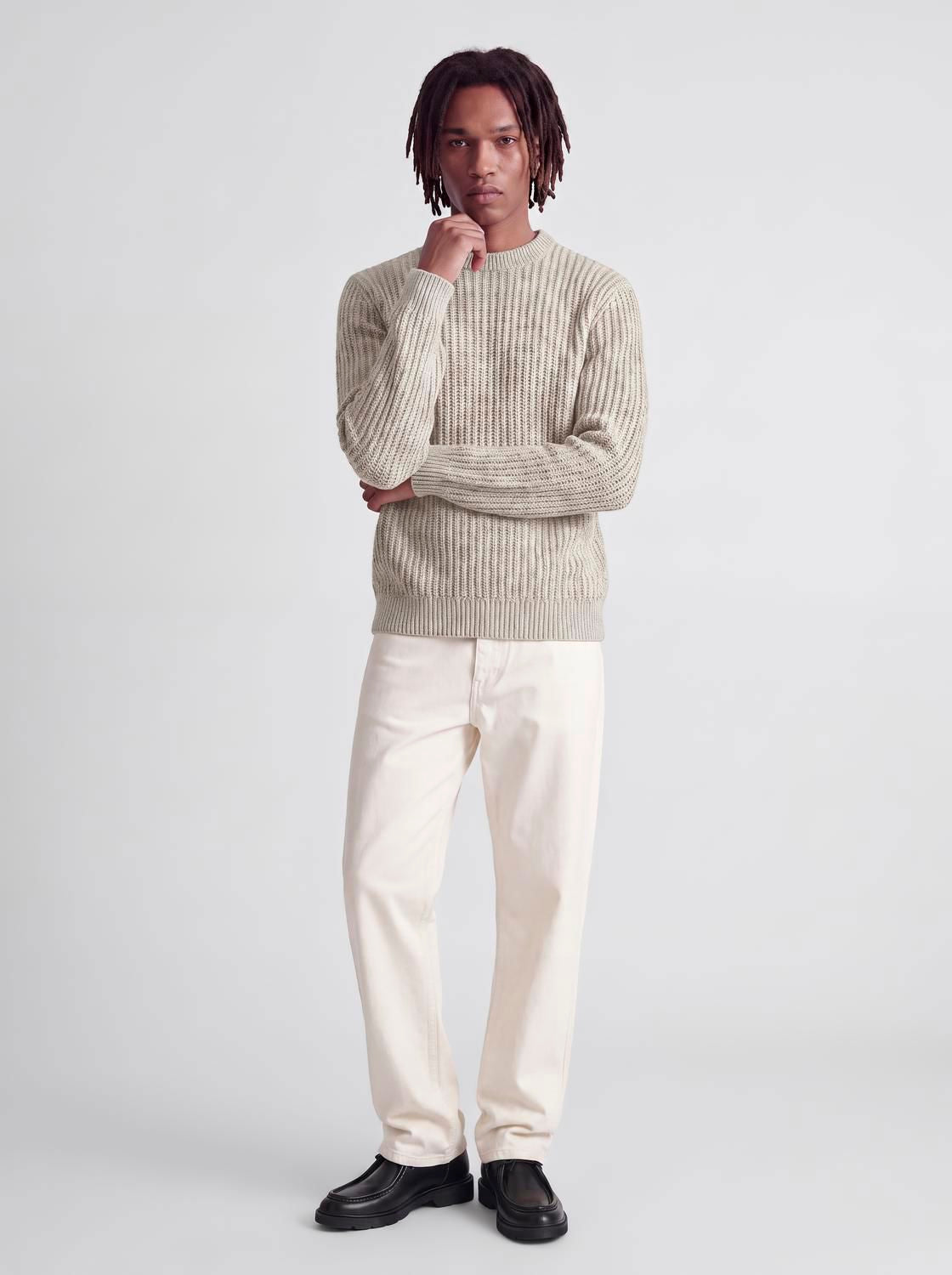 Jjjaxon Knit Crew Neck