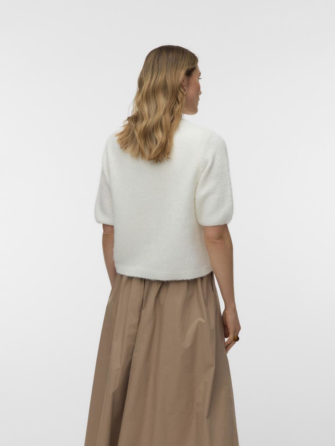 Vmkara 2/4 O-Neck Button Cardigan Exp