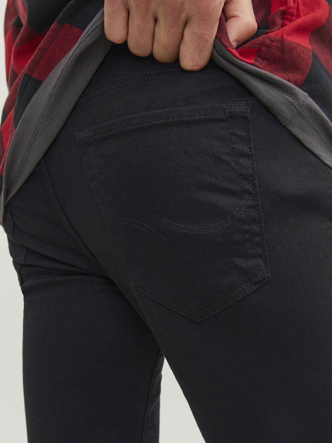 JJIGLENN JJICON JJ 177 50SPS NOOS -BLACK DENIM
