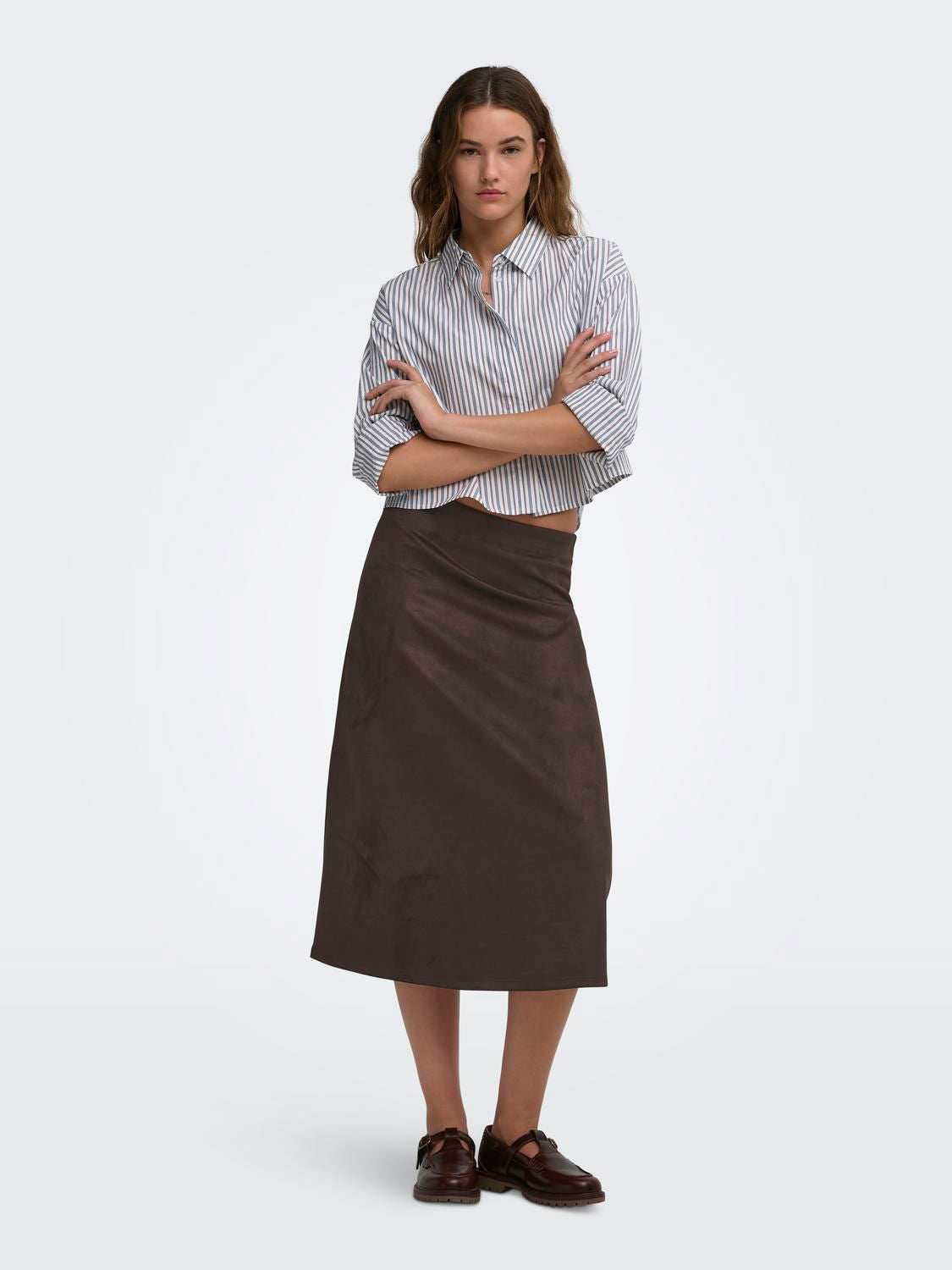 Onldiane Faux Suede Skirt Cc Otw