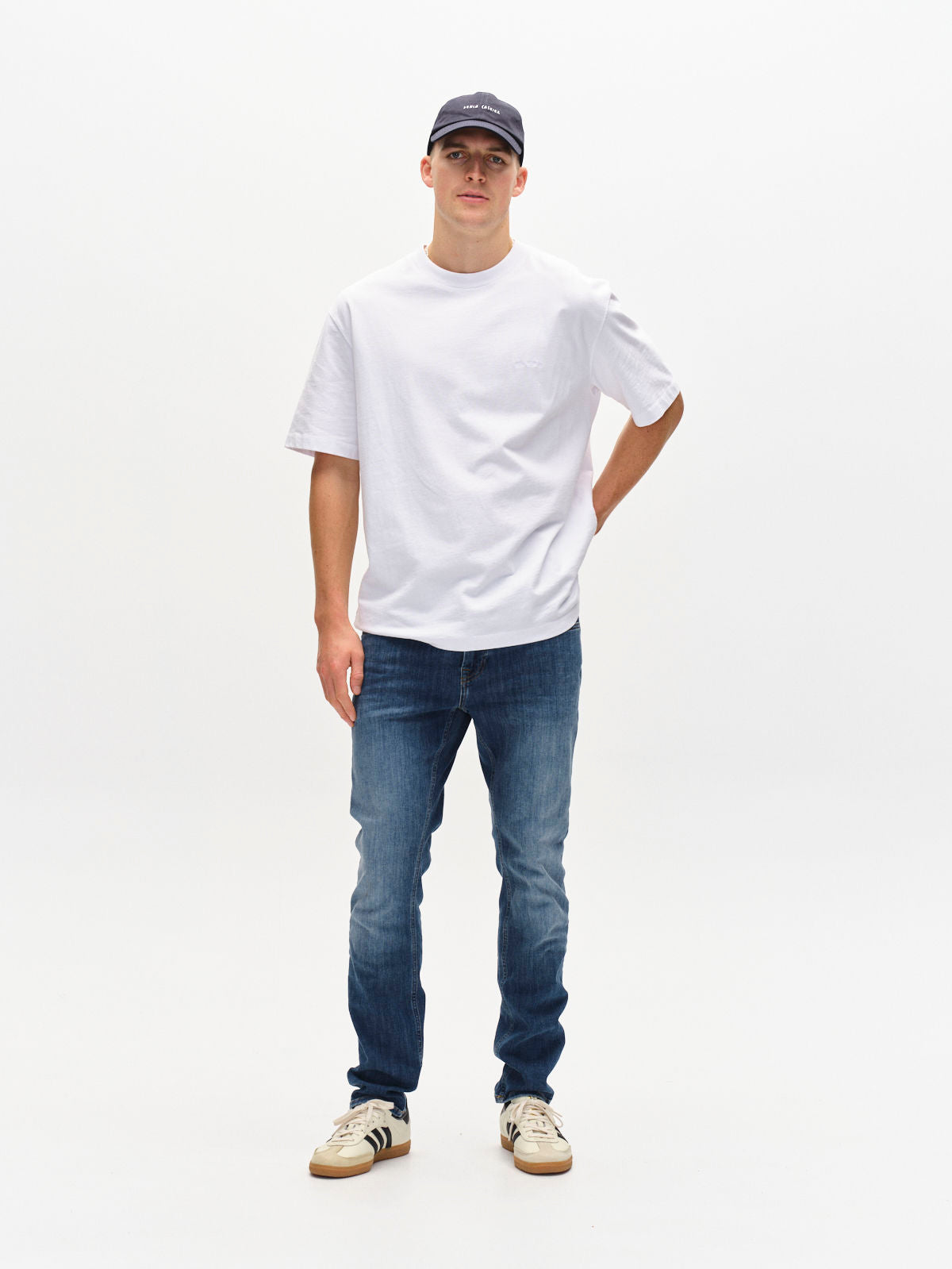 JONES VANEW MID BLUE DENIM