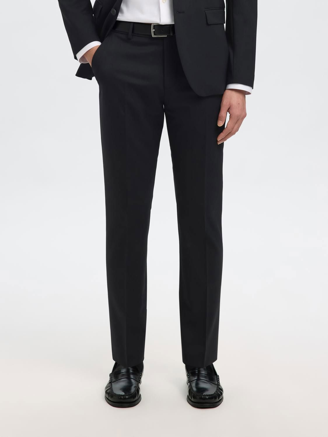 Slmslim-Theo Wool Blend Trs Flex Noos