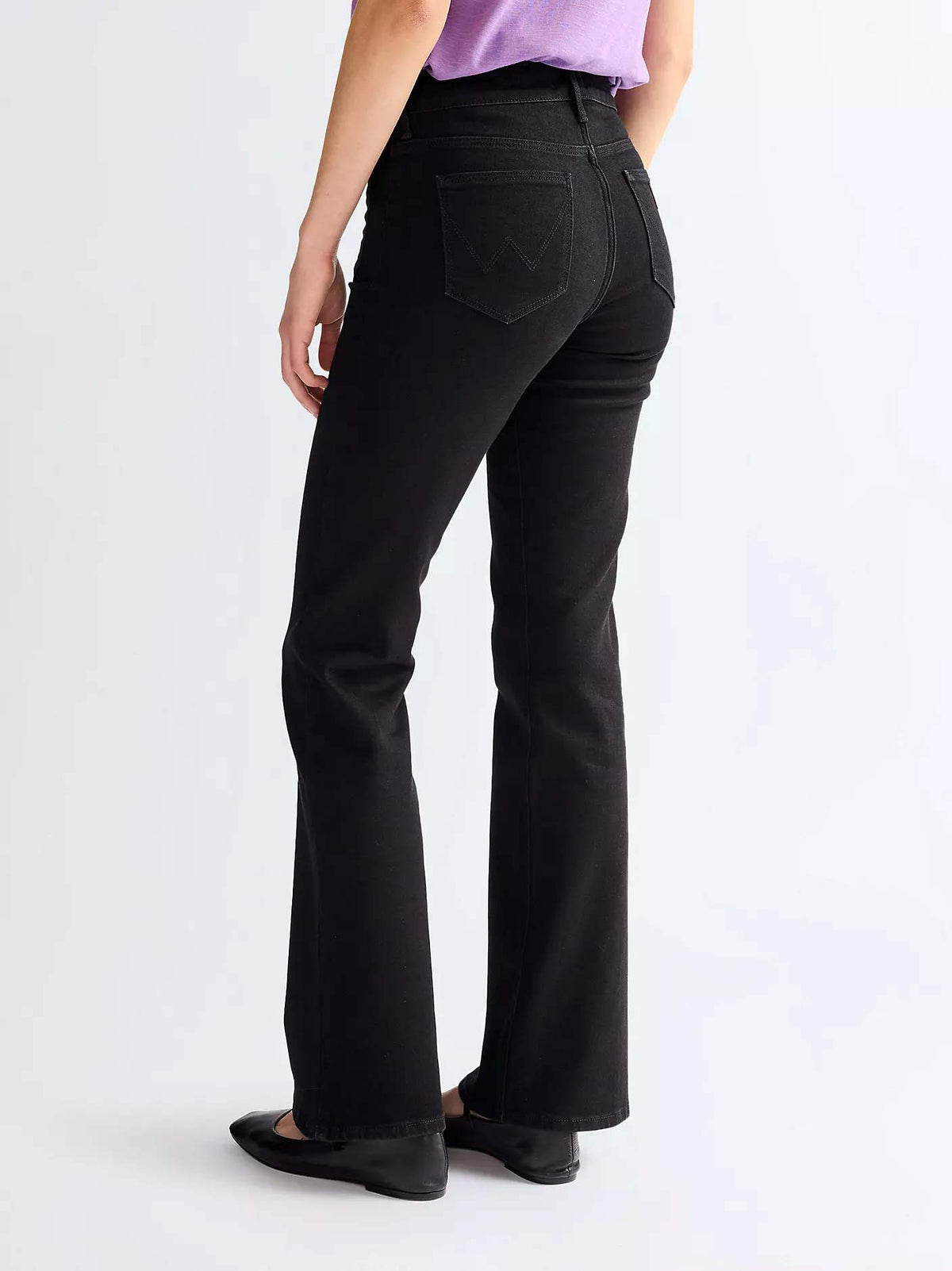 WRANGLER FLARE RETRO BLACK