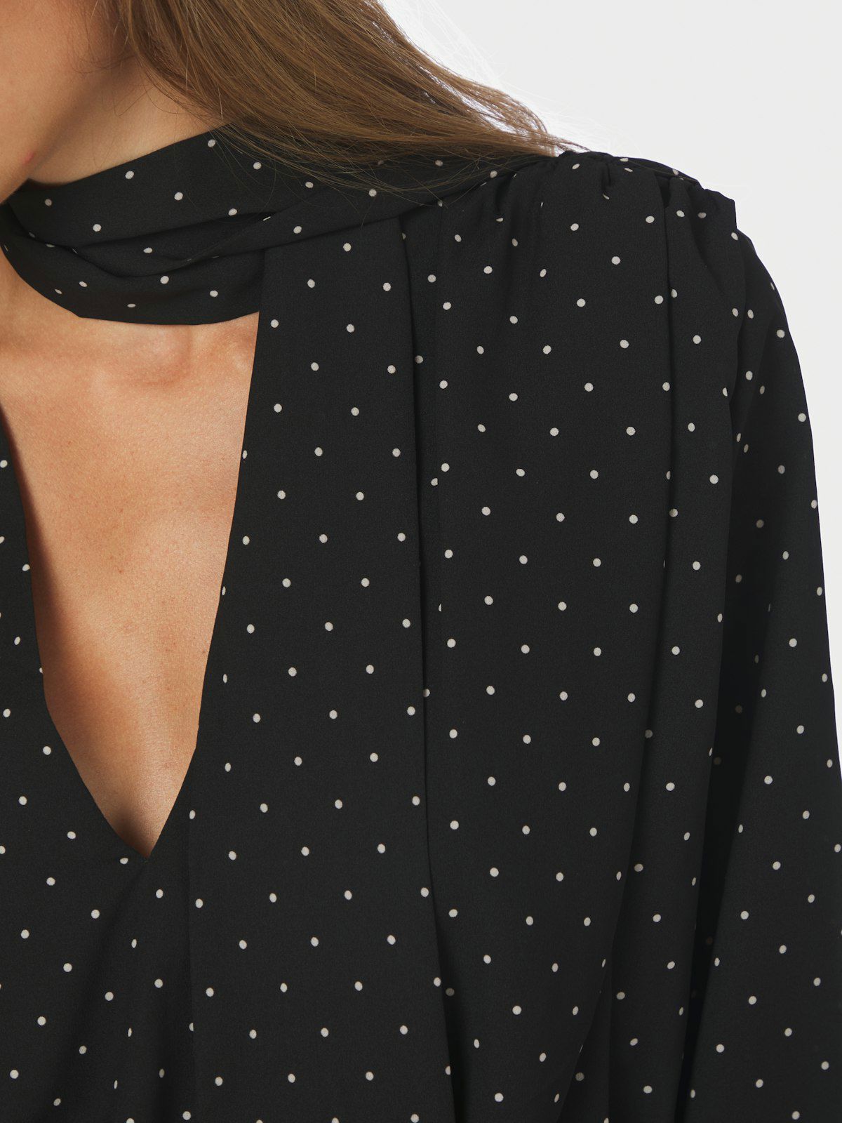 Ettalie Dot Blouse
