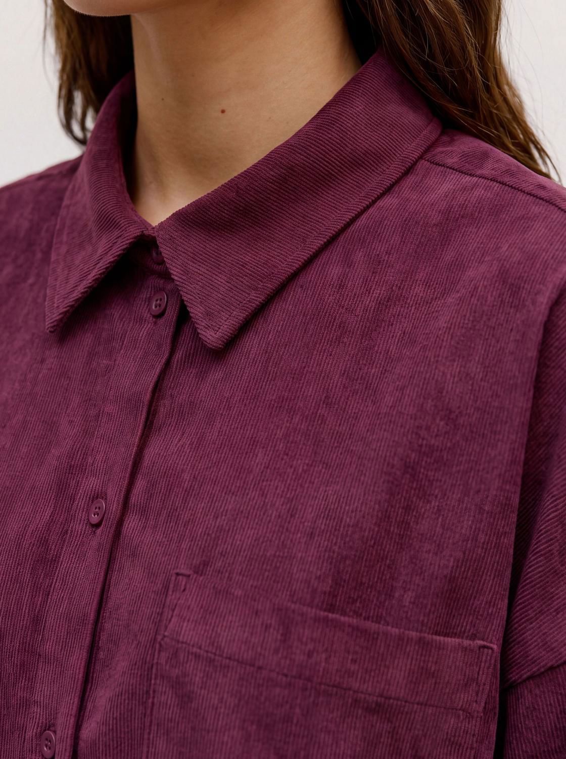 Vmsanne Courderoy Ls Shirt Wvn Noos