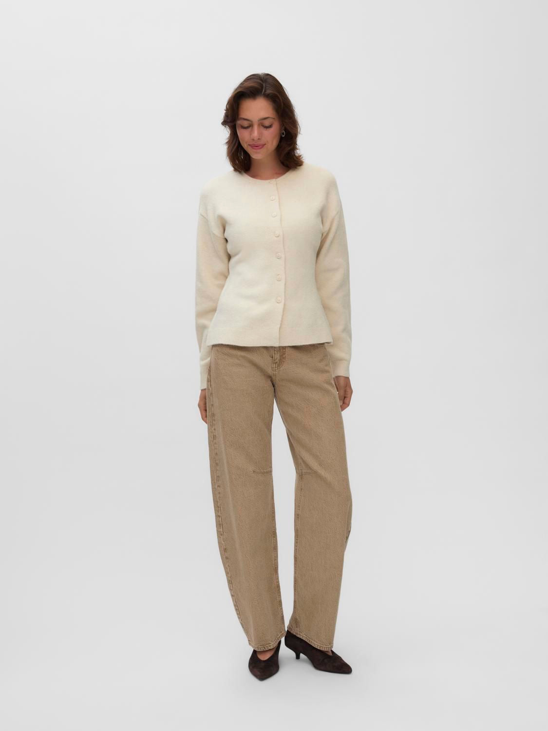 Vmelena Ls O-Neck Waist Cardigan