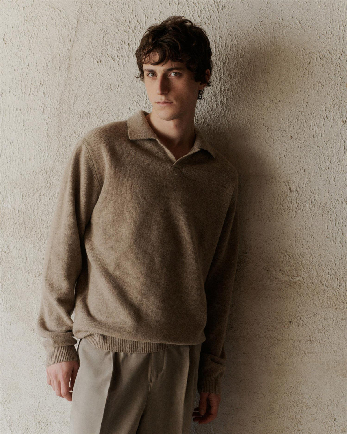 Cfkarl Lambswool Polo Knit