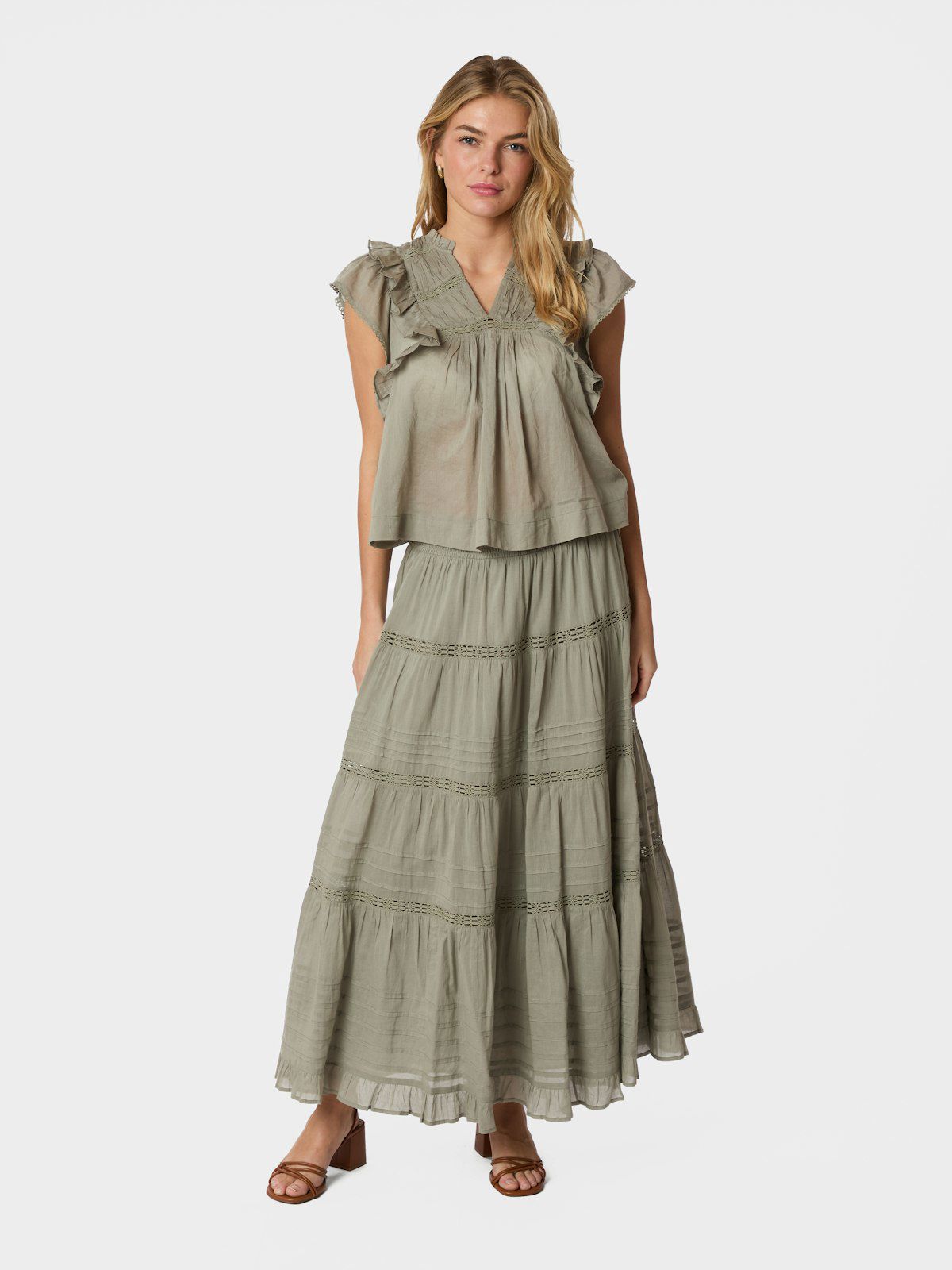 Jayla S Voile Top