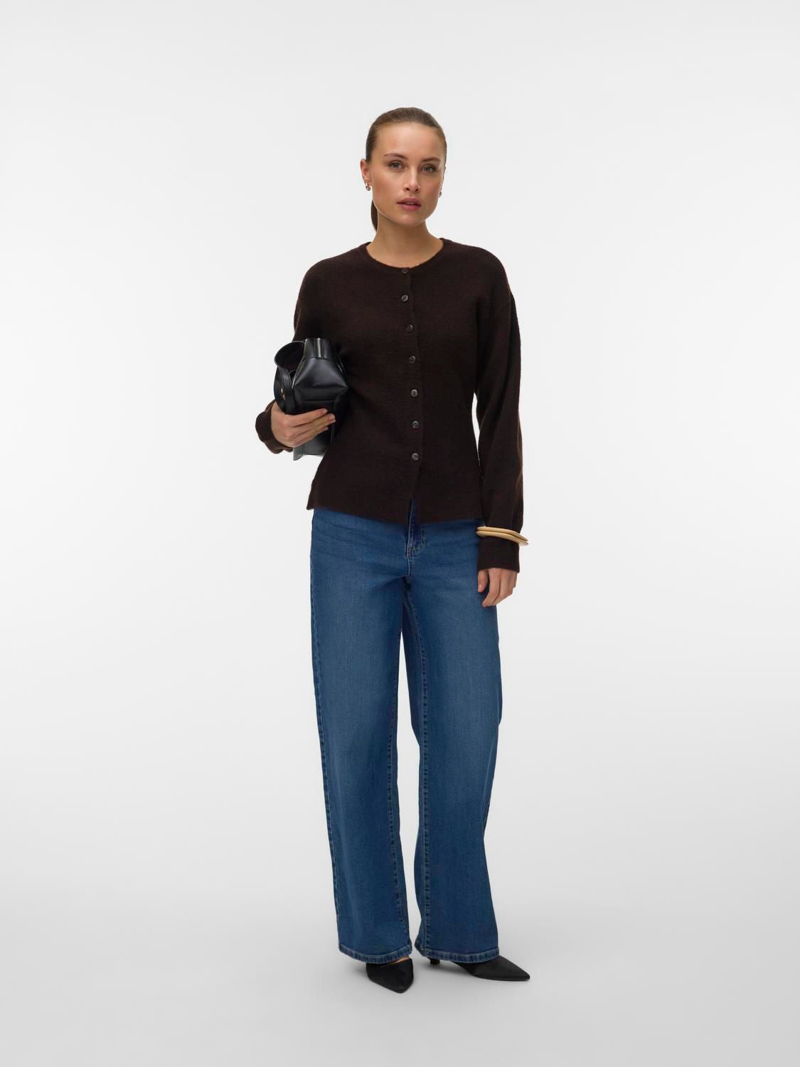 Vmelena Ls O-Neck Waist Cardigan