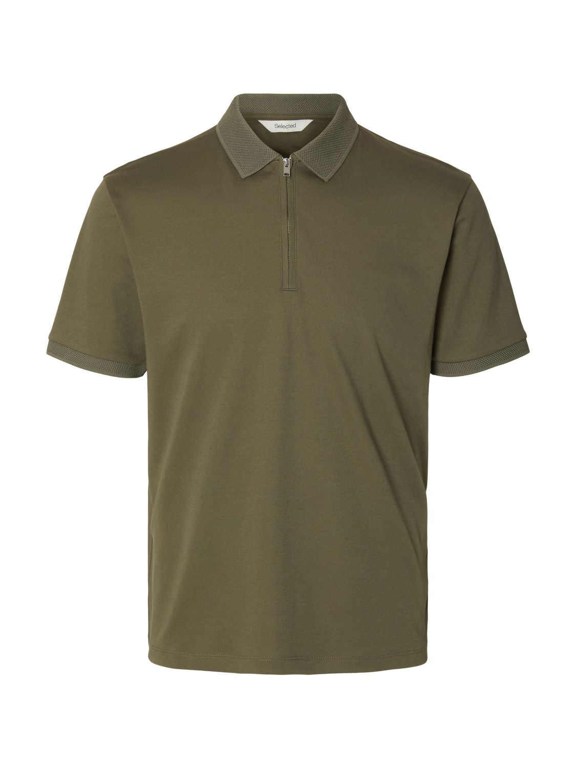 Slmfave Zip Ss Polo Noos