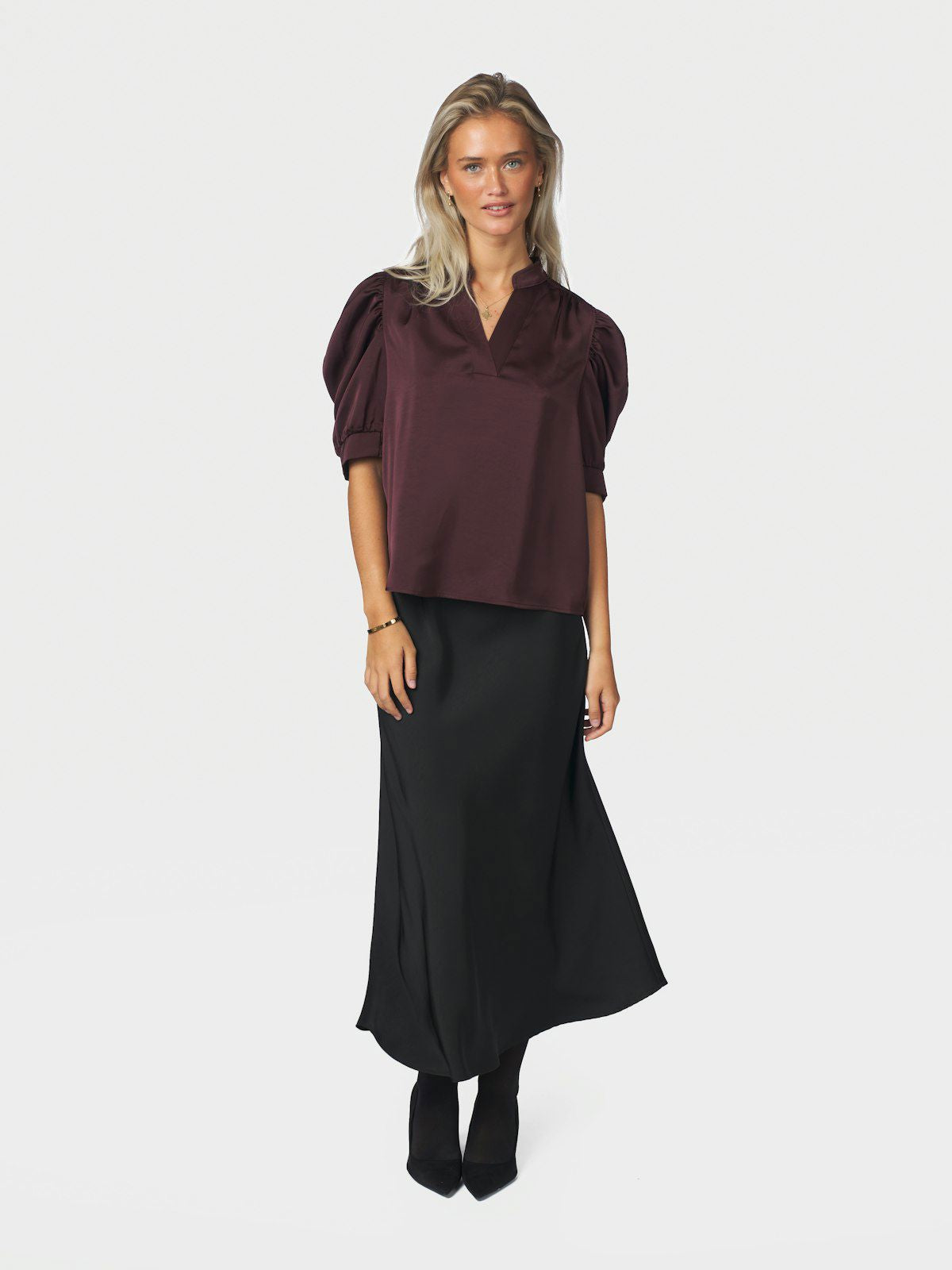 Roella Heavy Sateen Blouse