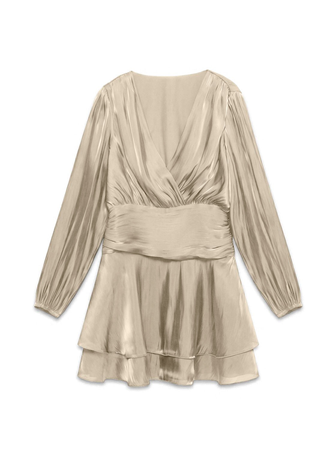 Vmpolly Ls Short Dress Wvn Exp