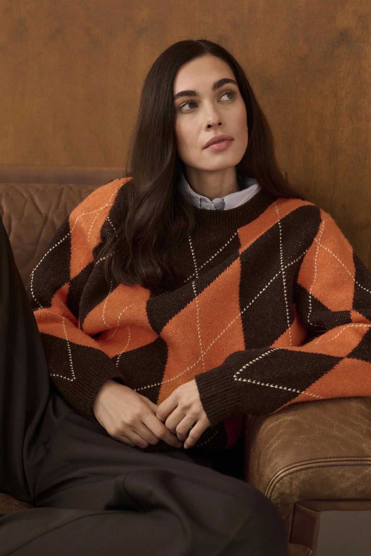 Cuargyle Pullover