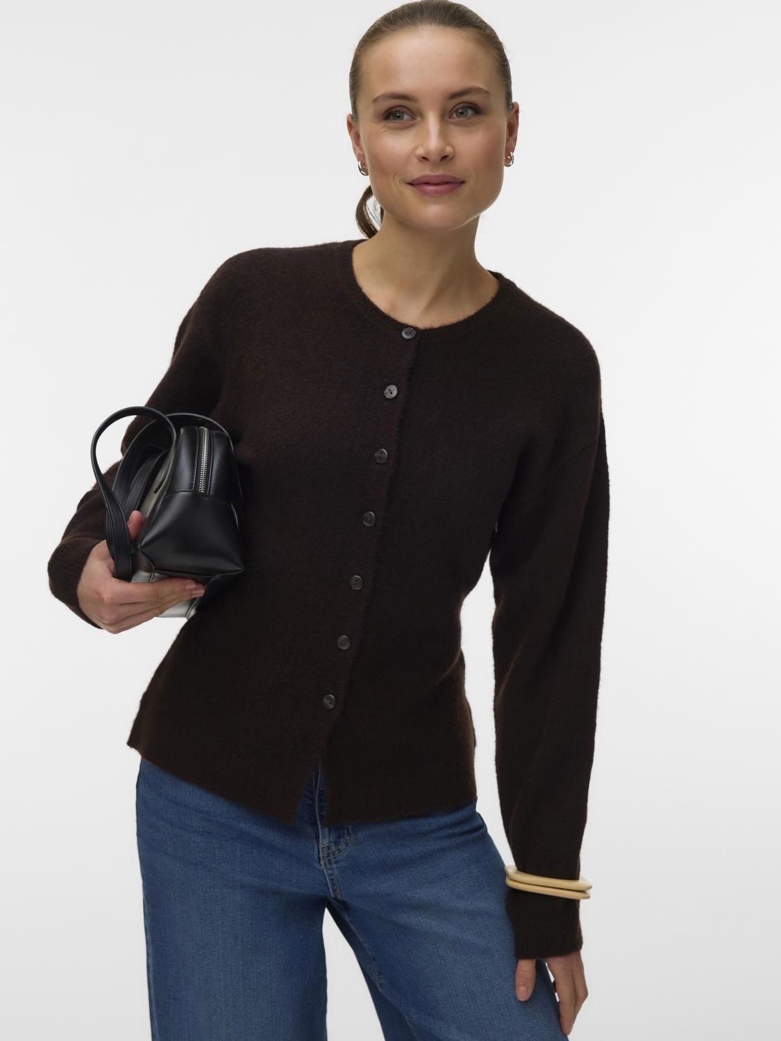 Vmelena Ls O-Neck Waist Cardigan