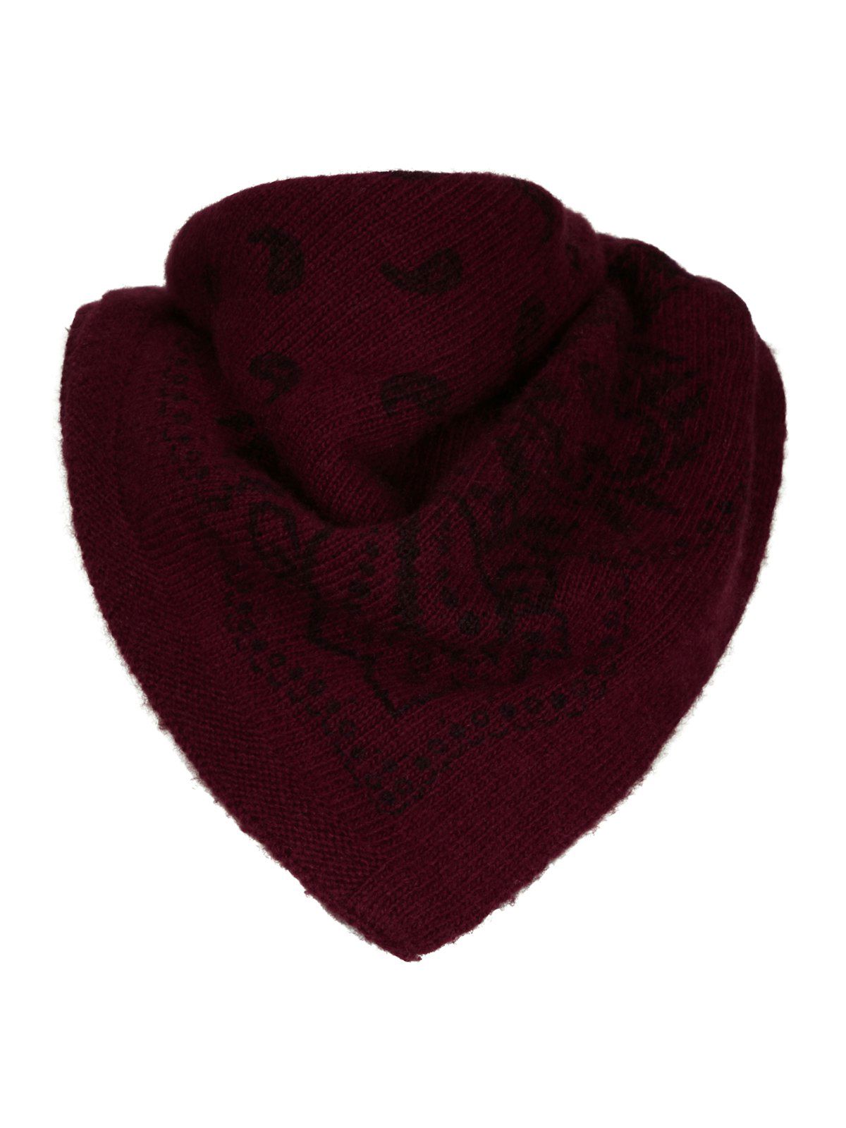 Adelina Paisley Knit Scarf