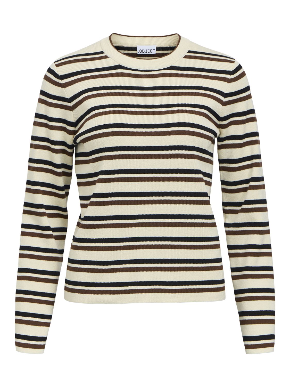 Objester L/s Re Knit Pullover Noos