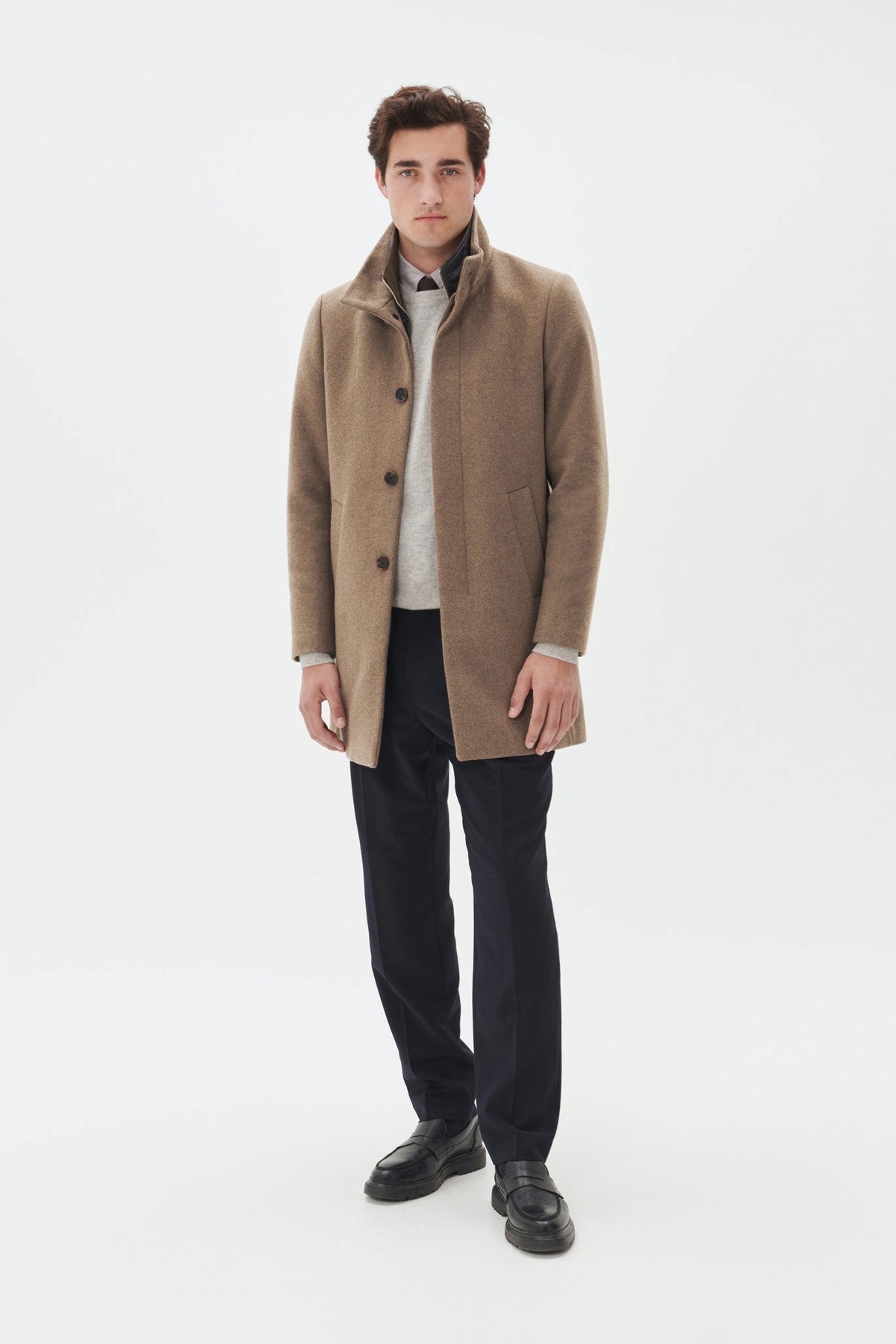 Harvey N Coat Walnut