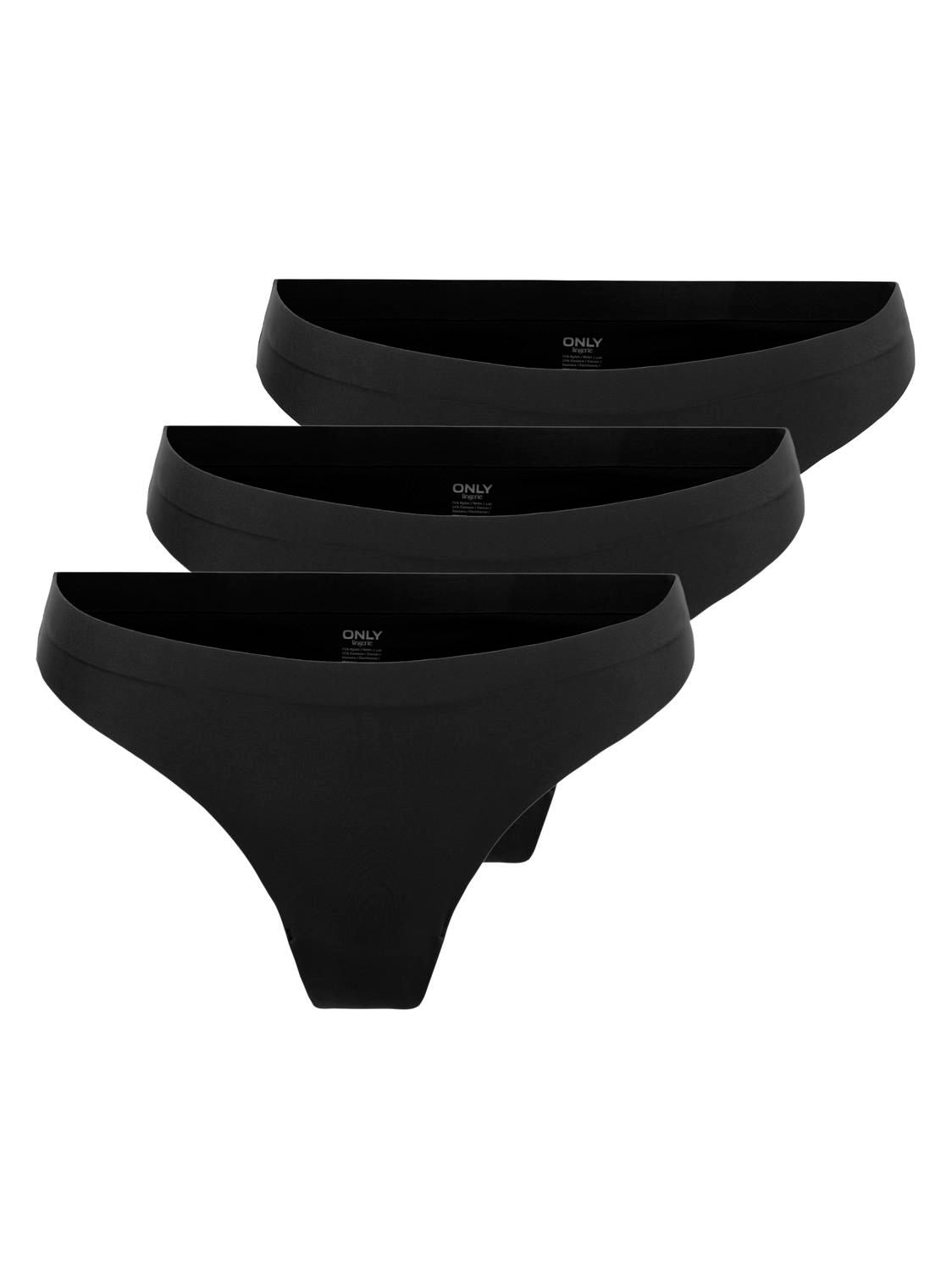 Onltracy Bonded Thong 3-Pack Noos Acc