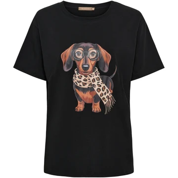MDCINGE TEE DOG BLACK