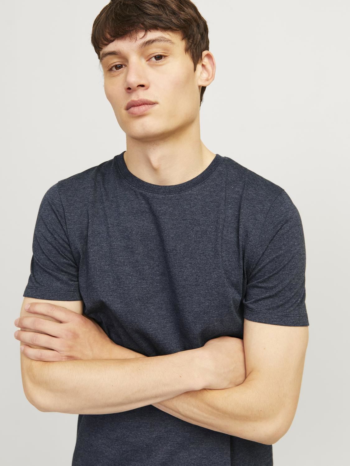 Jjeorganic Melange Tee Ss O-Neck Noos
