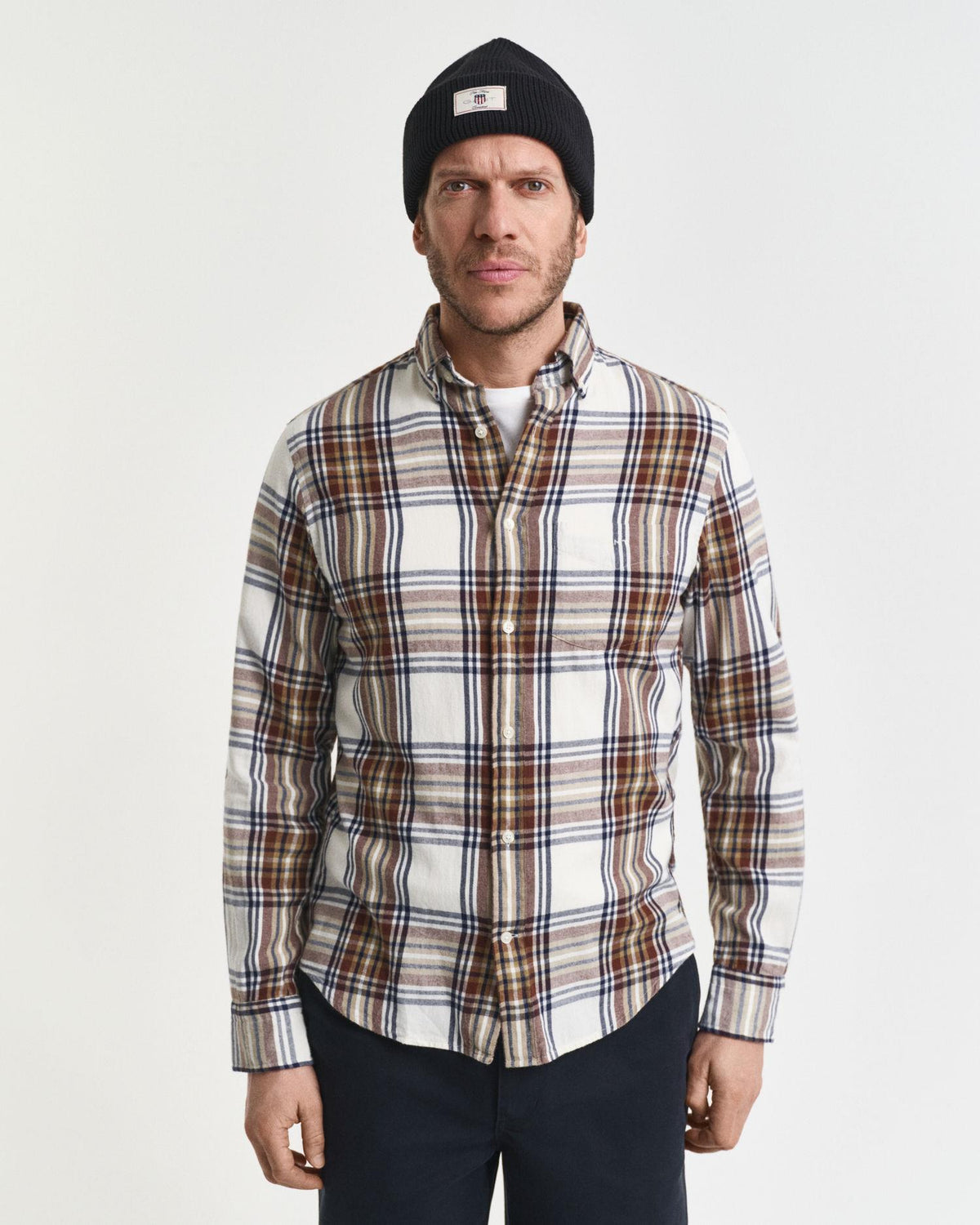 REG WINDBLOWN FLANNEL CHECK SHIRT