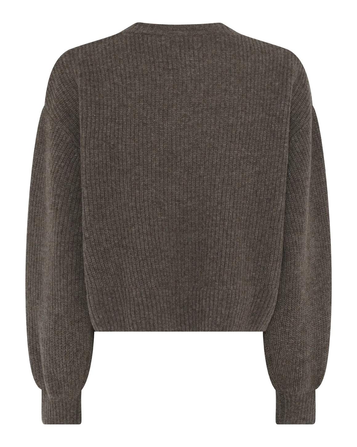 Sisse cardigan brown melange