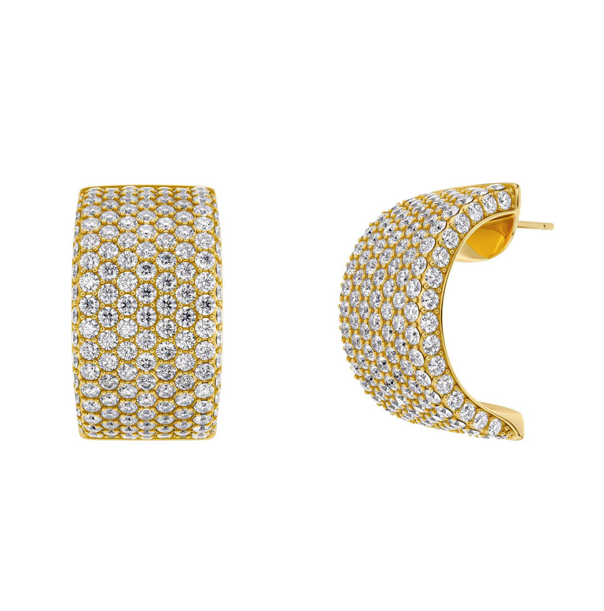 Prisma Studs Gold