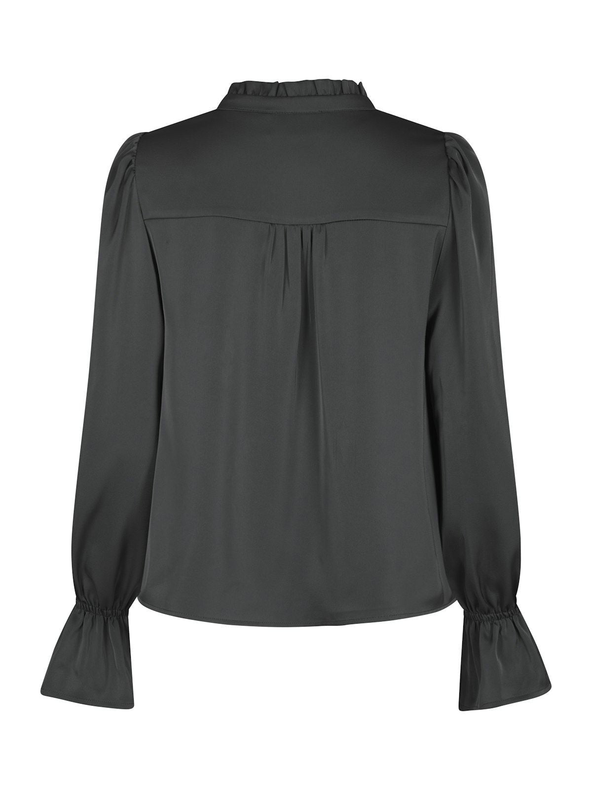 Amara Drapy Satin Blouse
