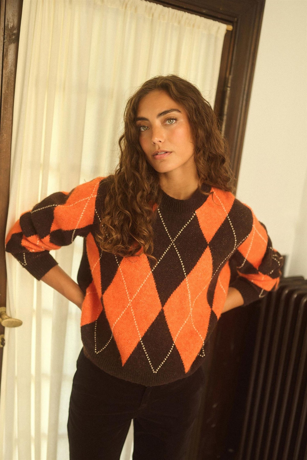 Cuargyle Pullover