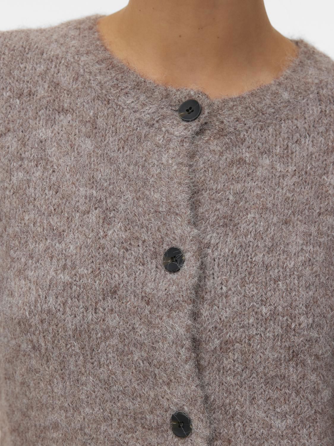 Vmnovah Ls O-Neck Button Cardi Ga Noos