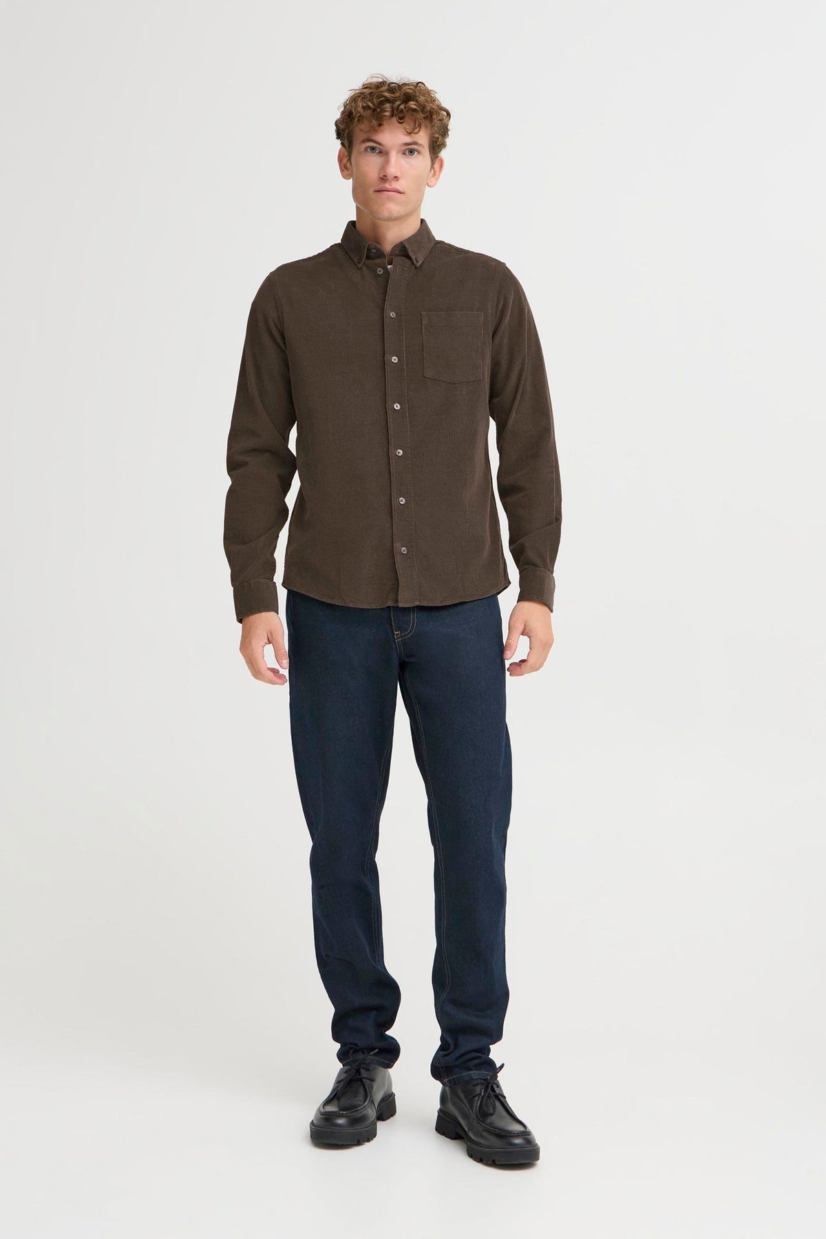 Cfanton Ls Bd Baby Cord Shirt