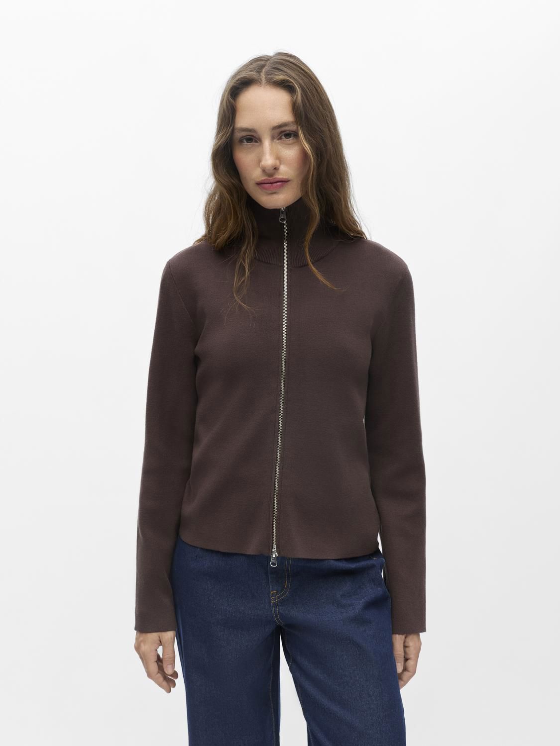 Objreynard L/s Re Zip Cardigan Noos