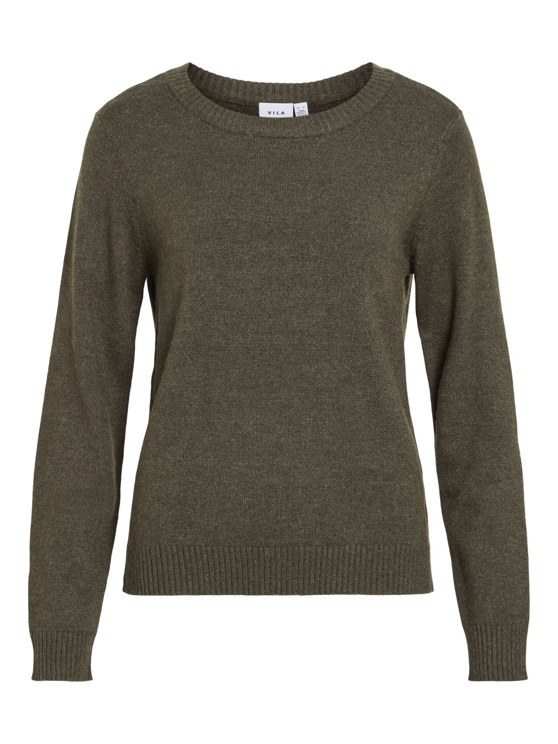 Viril O-Neck L/s Knit Top - Noos