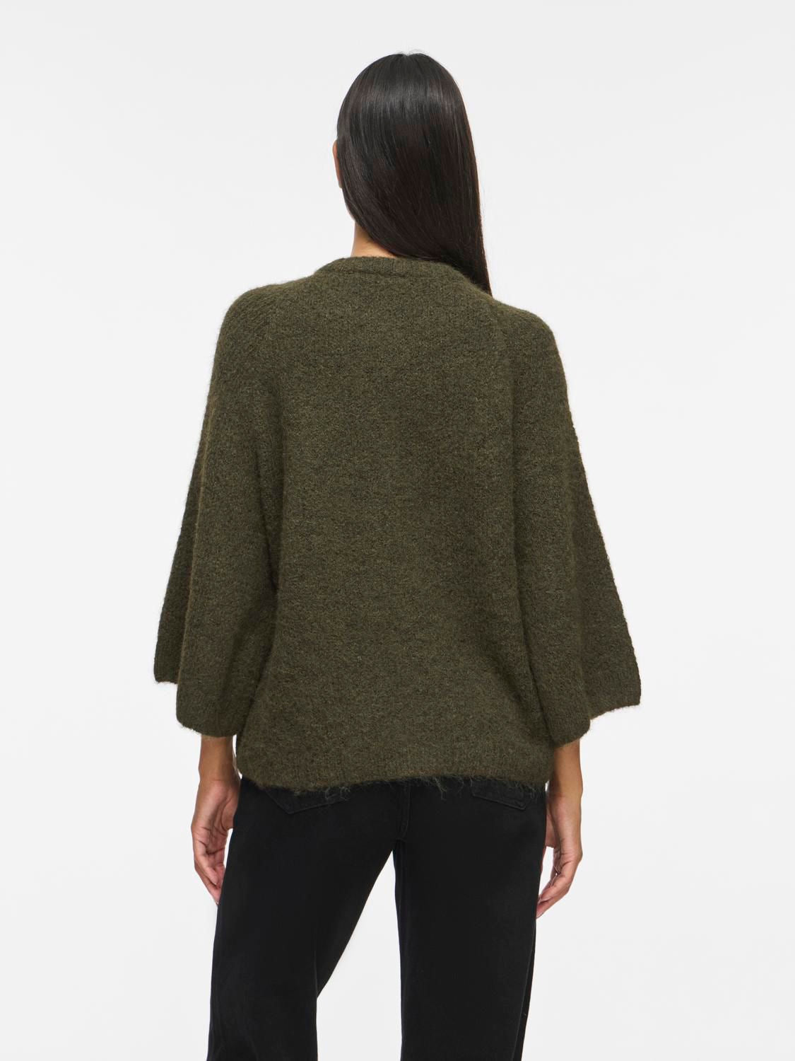 Vibows 3/4 Knit Cardigan/ln/1