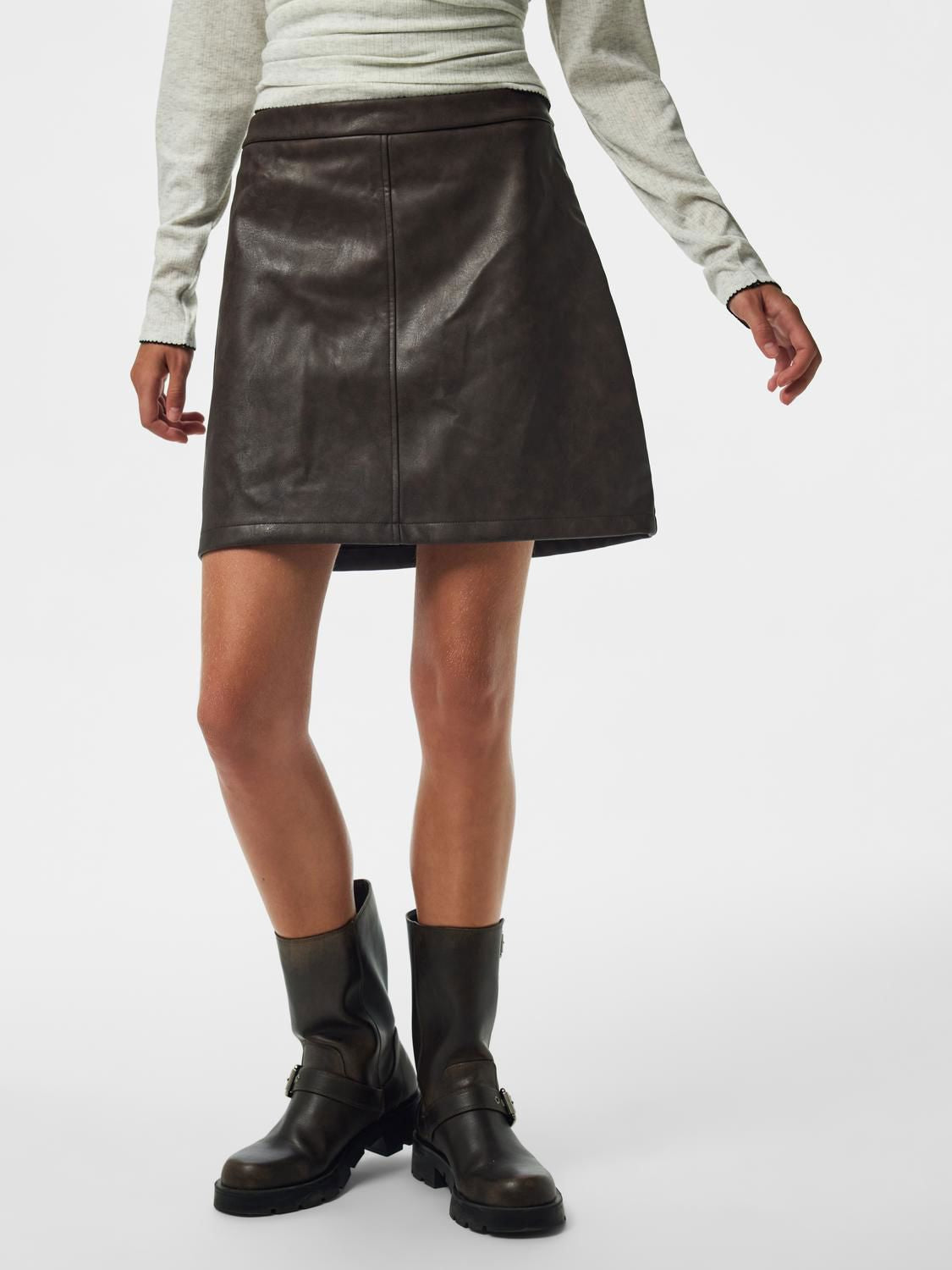 Pcariana Hw Pu Skirt Wb