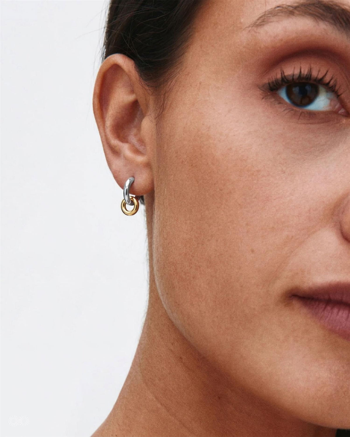 Eternal Mini Hoops Silver