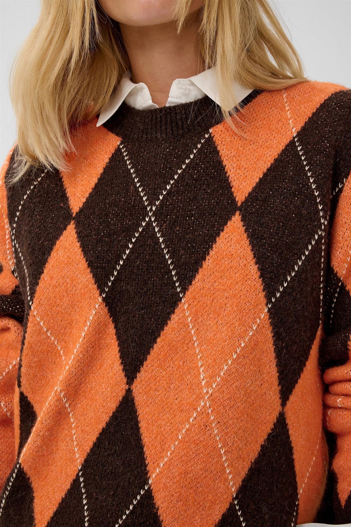 Cuargyle Pullover