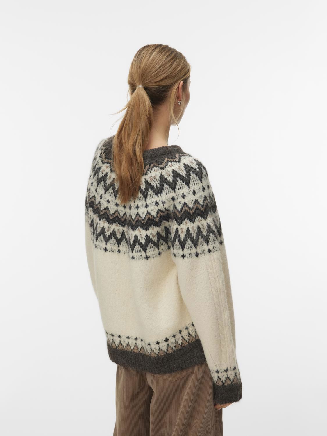 Vmjuliana Ls O-Neck Pullover Boo