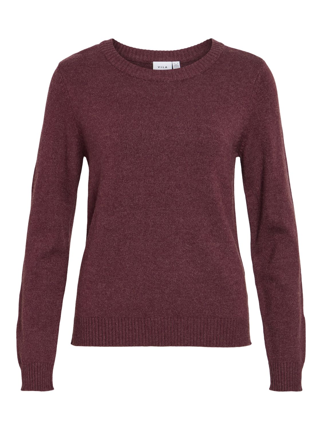 Viril O-Neck L/s Knit Top - Noos