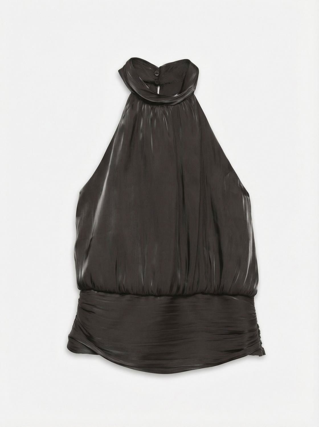 Vmpolly Sl Halterneck Top Wvn