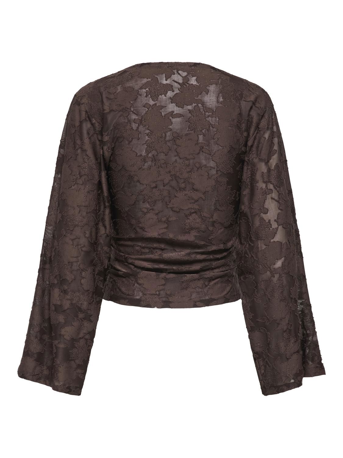 Onlnadia L/s Ruching Top Jrs