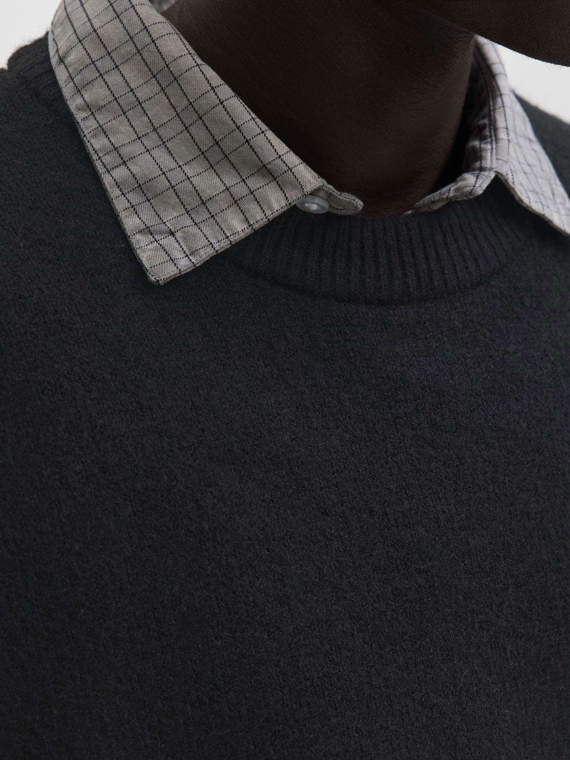 Jcolegacy Knit Jacquard Crew Neck