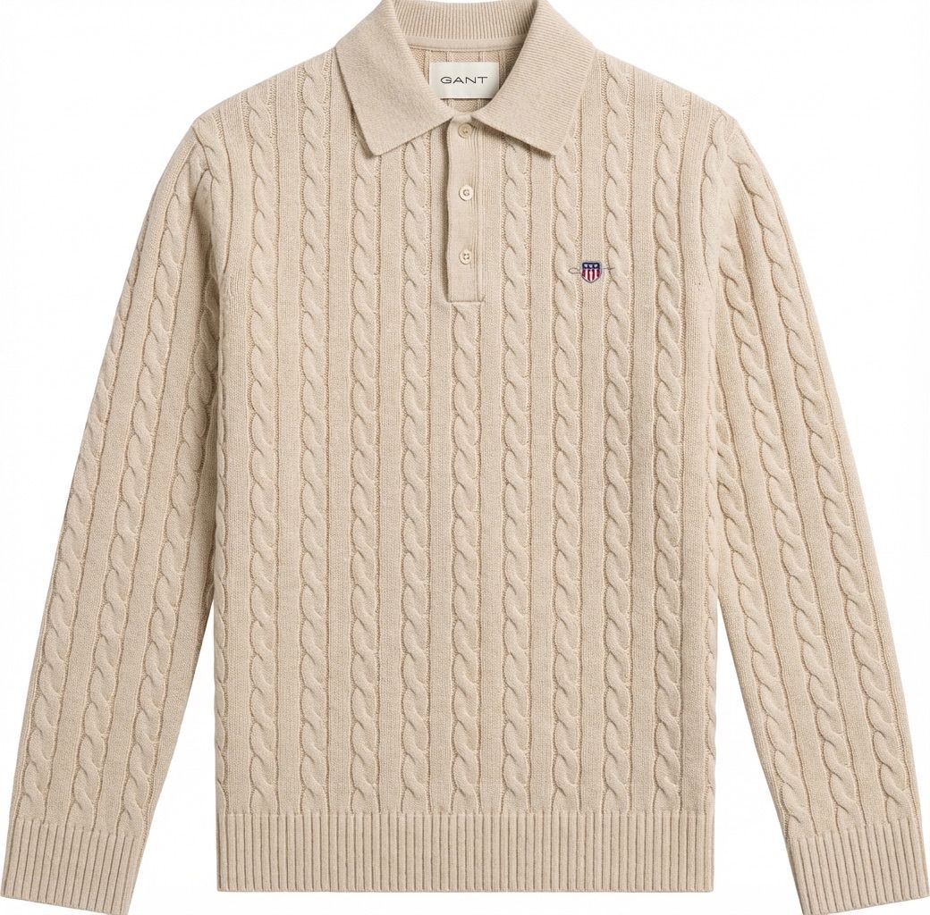 Cotton Cable Polo