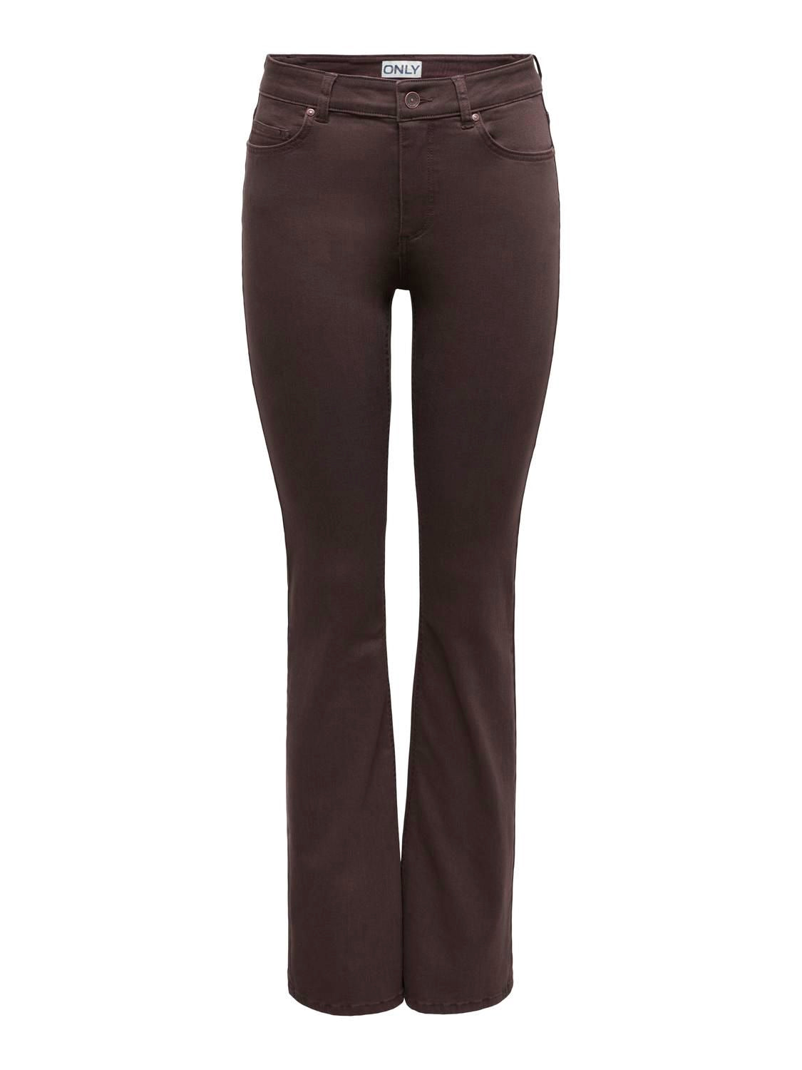 Onlblush Mid Flared Colour Pant Pnt Noos