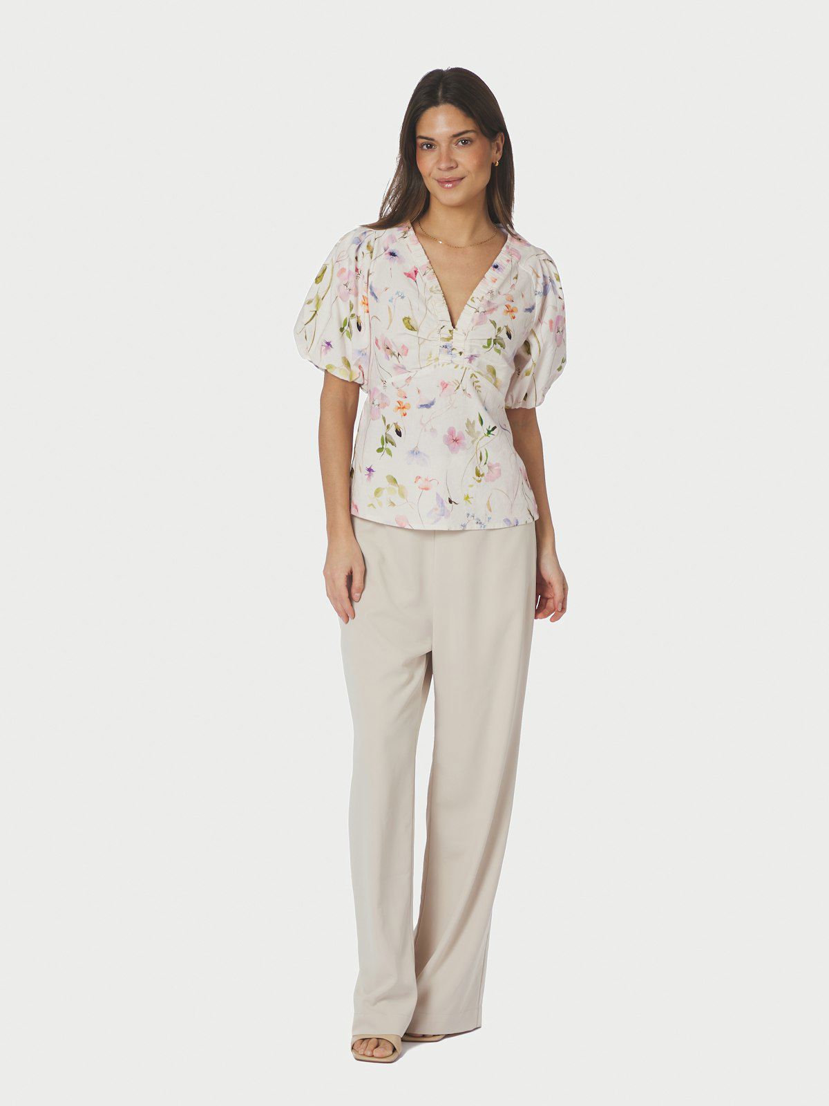 Irina Flower Blouse