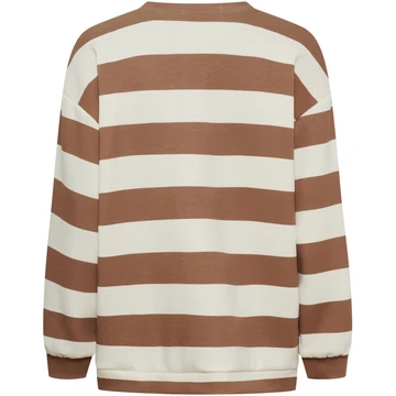 MDCNERINA SWEATSHIRT CAMELLO/MORO