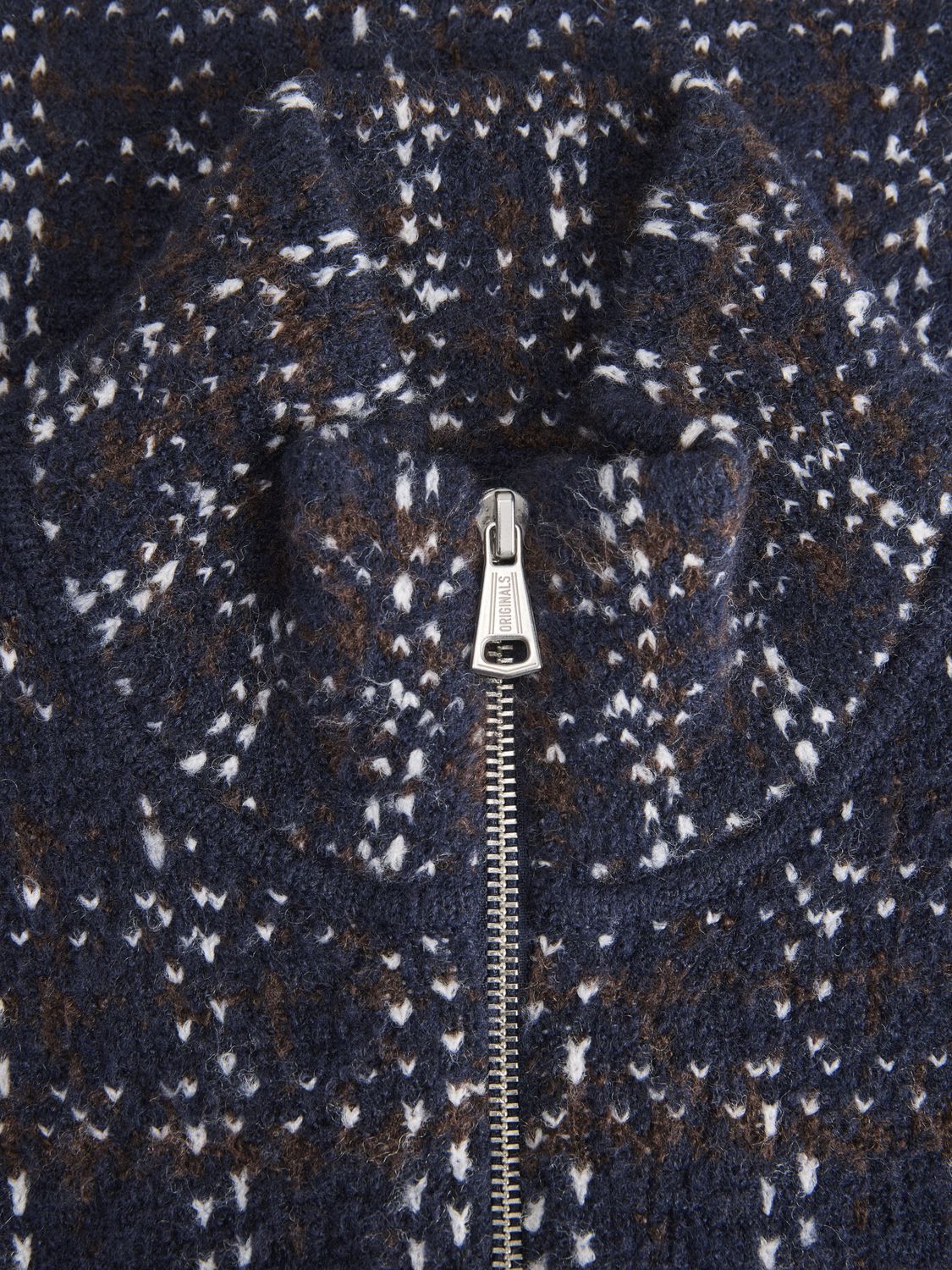 Jormontreal Knit Ollie Zip Cardigan Ln